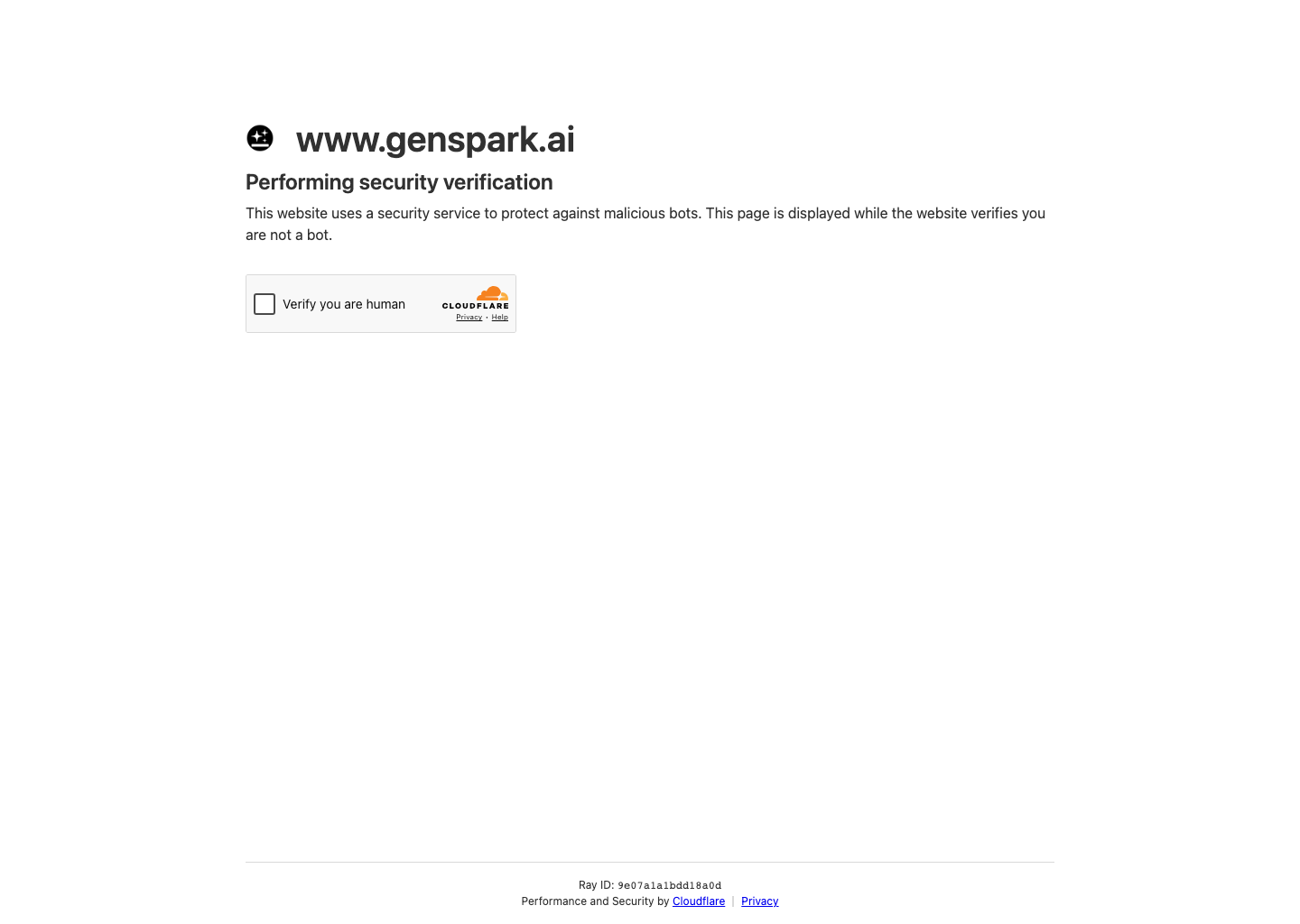 Genspark โ Text AI tool screenshot
