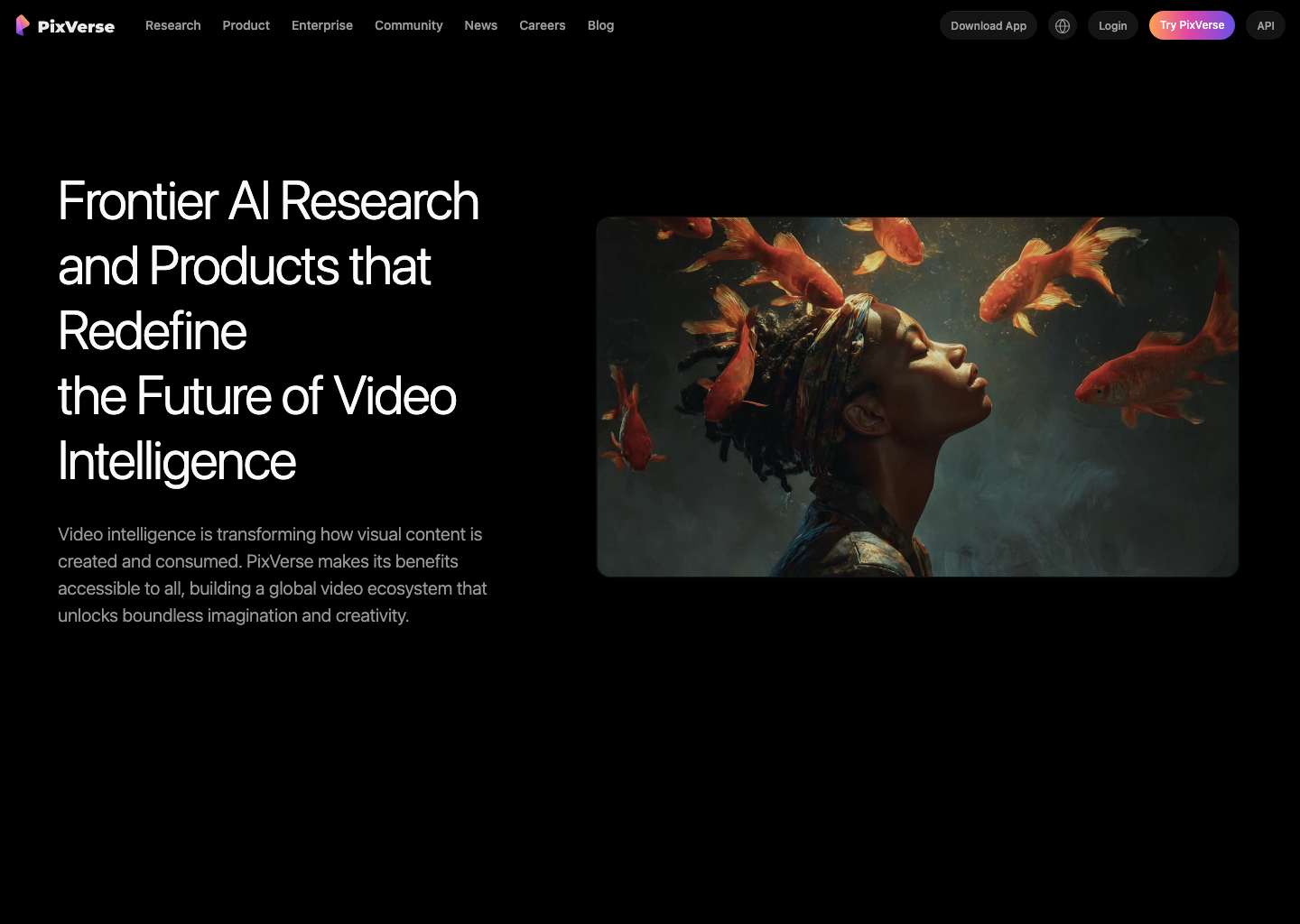 PixVerse โ Video AI tool screenshot