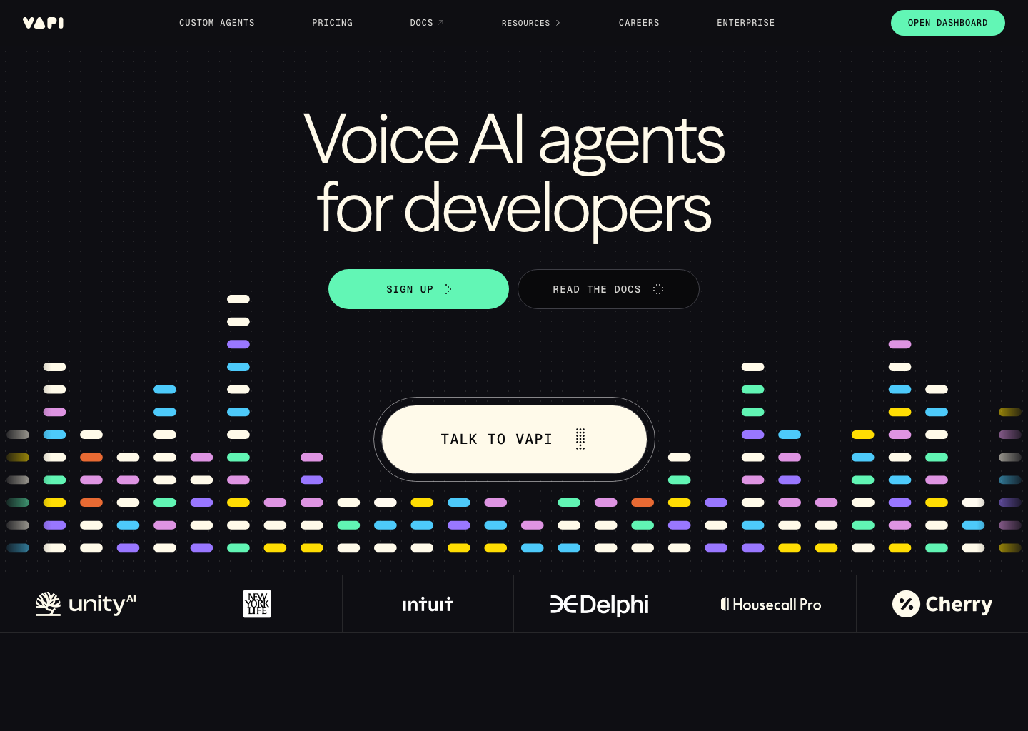 Vapi โ Audio AI tool screenshot